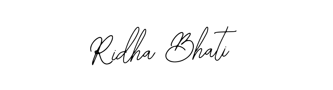 Once you've used our free online signature maker to create your best signature Bearetta-2O07w style, it's time to enjoy all of the benefits that Ridha Bhati name signing documents. Ridha Bhati signature style 12 images and pictures png