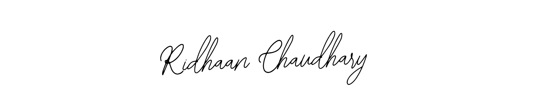 You should practise on your own different ways (Bearetta-2O07w) to write your name (Ridhaan Chaudhary) in signature. don't let someone else do it for you. Ridhaan Chaudhary signature style 12 images and pictures png