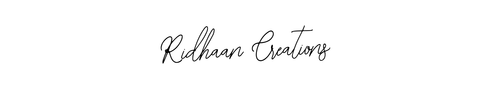 Create a beautiful signature design for name Ridhaan Creations. With this signature (Bearetta-2O07w) fonts, you can make a handwritten signature for free. Ridhaan Creations signature style 12 images and pictures png