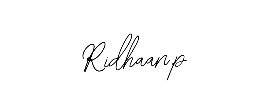 You should practise on your own different ways (Bearetta-2O07w) to write your name (Ridhaan.p) in signature. don't let someone else do it for you. Ridhaan.p signature style 12 images and pictures png