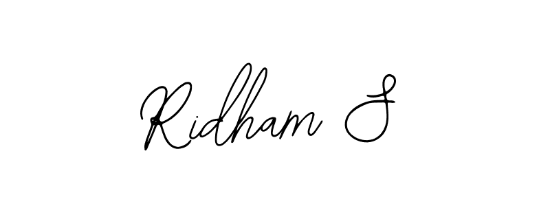 This is the best signature style for the Ridham S name. Also you like these signature font (Bearetta-2O07w). Mix name signature. Ridham S signature style 12 images and pictures png