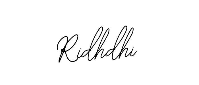 Make a beautiful signature design for name Ridhdhi. With this signature (Bearetta-2O07w) style, you can create a handwritten signature for free. Ridhdhi signature style 12 images and pictures png