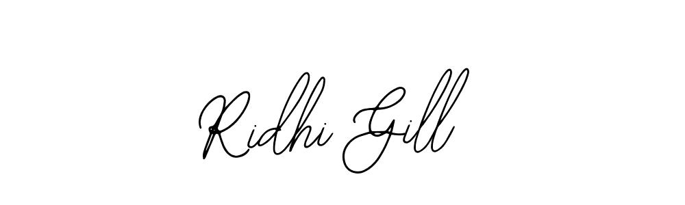 Once you've used our free online signature maker to create your best signature Bearetta-2O07w style, it's time to enjoy all of the benefits that Ridhi Gill name signing documents. Ridhi Gill signature style 12 images and pictures png