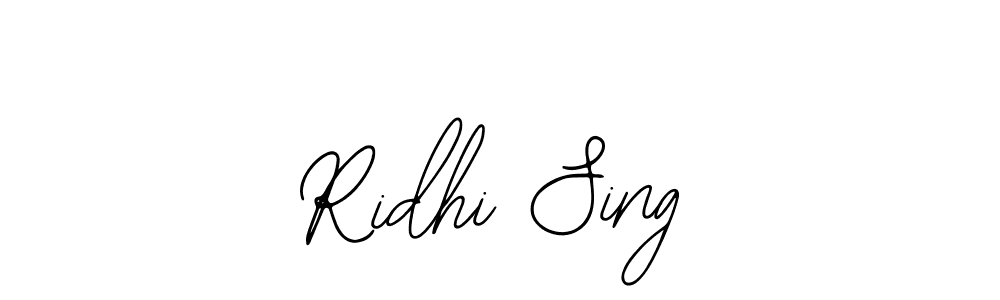 Also You can easily find your signature by using the search form. We will create Ridhi Sing name handwritten signature images for you free of cost using Bearetta-2O07w sign style. Ridhi Sing signature style 12 images and pictures png