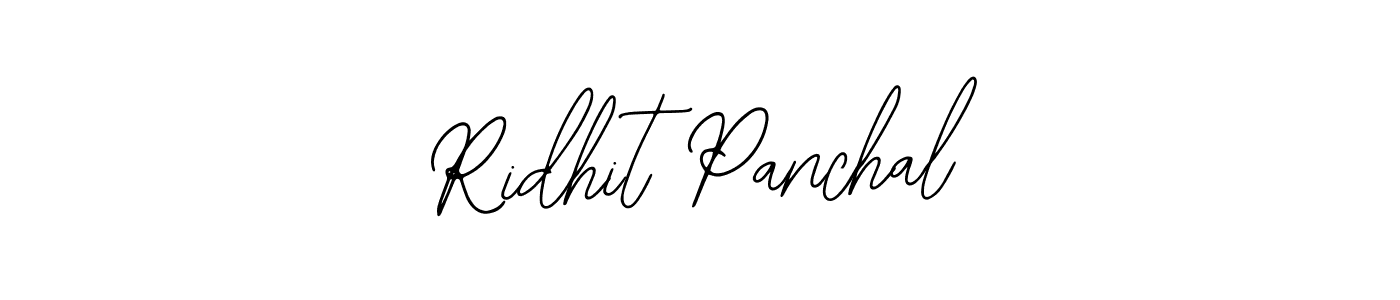 Make a beautiful signature design for name Ridhit Panchal. Use this online signature maker to create a handwritten signature for free. Ridhit Panchal signature style 12 images and pictures png