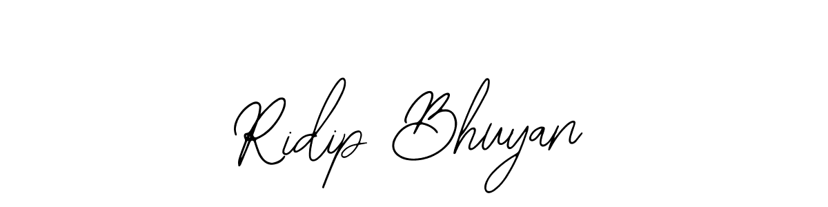 Use a signature maker to create a handwritten signature online. With this signature software, you can design (Bearetta-2O07w) your own signature for name Ridip Bhuyan. Ridip Bhuyan signature style 12 images and pictures png