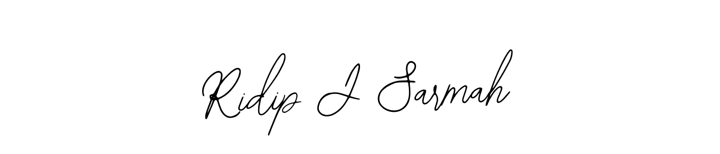 Ridip J Sarmah stylish signature style. Best Handwritten Sign (Bearetta-2O07w) for my name. Handwritten Signature Collection Ideas for my name Ridip J Sarmah. Ridip J Sarmah signature style 12 images and pictures png