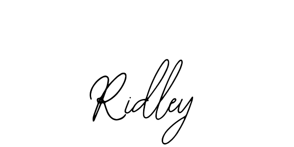 How to make Ridley name signature. Use Bearetta-2O07w style for creating short signs online. This is the latest handwritten sign. Ridley signature style 12 images and pictures png