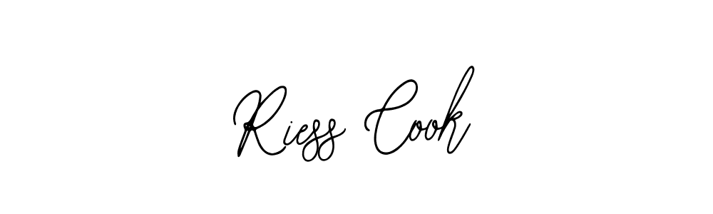 Bearetta-2O07w is a professional signature style that is perfect for those who want to add a touch of class to their signature. It is also a great choice for those who want to make their signature more unique. Get Riess Cook name to fancy signature for free. Riess Cook signature style 12 images and pictures png
