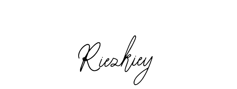 Make a beautiful signature design for name Riezkiey. With this signature (Bearetta-2O07w) style, you can create a handwritten signature for free. Riezkiey signature style 12 images and pictures png
