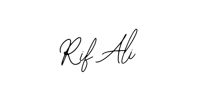 Make a beautiful signature design for name Rif Ali. Use this online signature maker to create a handwritten signature for free. Rif Ali signature style 12 images and pictures png