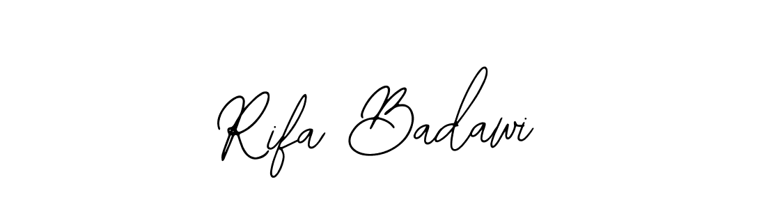 Rifa Badawi stylish signature style. Best Handwritten Sign (Bearetta-2O07w) for my name. Handwritten Signature Collection Ideas for my name Rifa Badawi. Rifa Badawi signature style 12 images and pictures png