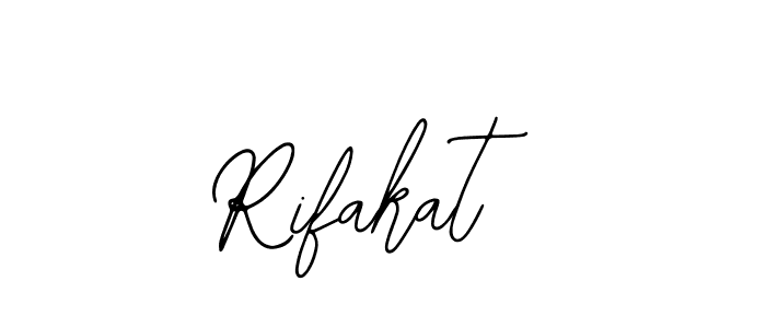 Also we have Rifakat name is the best signature style. Create professional handwritten signature collection using Bearetta-2O07w autograph style. Rifakat signature style 12 images and pictures png