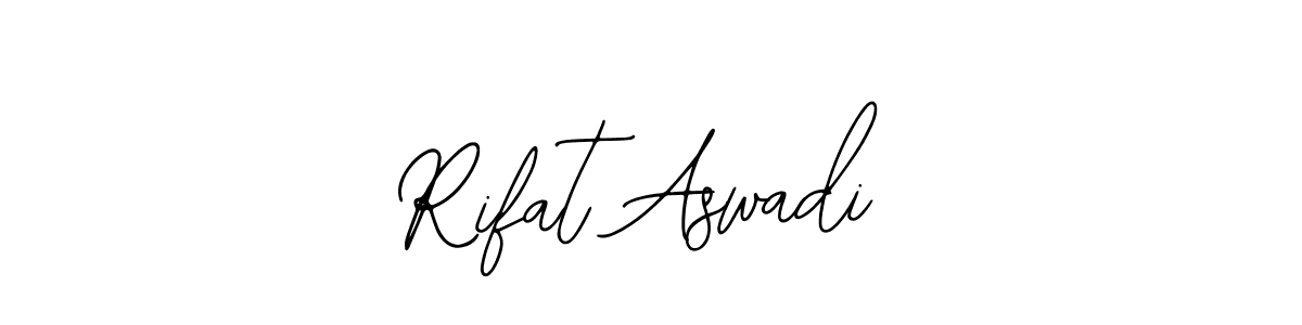 How to make Rifat Aswadi signature? Bearetta-2O07w is a professional autograph style. Create handwritten signature for Rifat Aswadi name. Rifat Aswadi signature style 12 images and pictures png