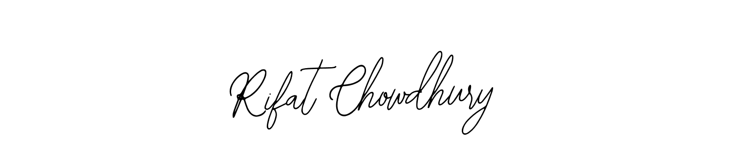 Make a beautiful signature design for name Rifat Chowdhury. With this signature (Bearetta-2O07w) style, you can create a handwritten signature for free. Rifat Chowdhury signature style 12 images and pictures png