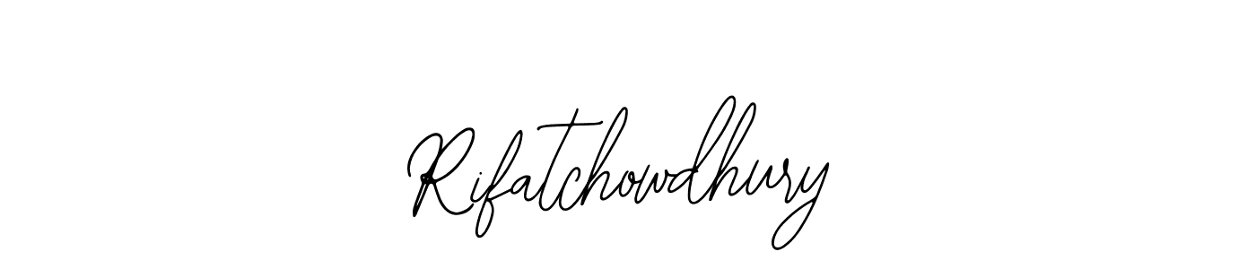 Also we have Rifatchowdhury name is the best signature style. Create professional handwritten signature collection using Bearetta-2O07w autograph style. Rifatchowdhury signature style 12 images and pictures png