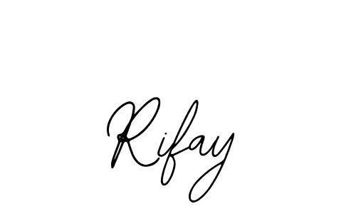 if you are searching for the best signature style for your name Rifay. so please give up your signature search. here we have designed multiple signature styles  using Bearetta-2O07w. Rifay signature style 12 images and pictures png