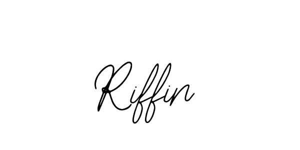 The best way (Bearetta-2O07w) to make a short signature is to pick only two or three words in your name. The name Riffin include a total of six letters. For converting this name. Riffin signature style 12 images and pictures png