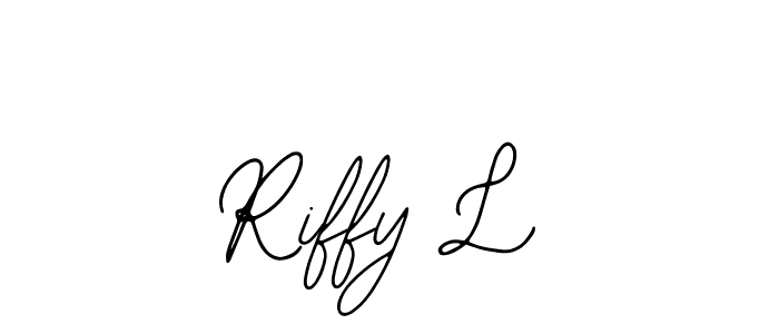 Here are the top 10 professional signature styles for the name Riffy L. These are the best autograph styles you can use for your name. Riffy L signature style 12 images and pictures png