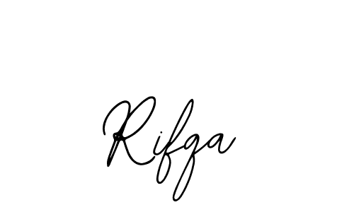 Bearetta-2O07w is a professional signature style that is perfect for those who want to add a touch of class to their signature. It is also a great choice for those who want to make their signature more unique. Get Rifqa name to fancy signature for free. Rifqa signature style 12 images and pictures png