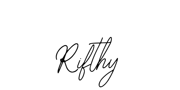 Make a beautiful signature design for name Rifthy. Use this online signature maker to create a handwritten signature for free. Rifthy signature style 12 images and pictures png