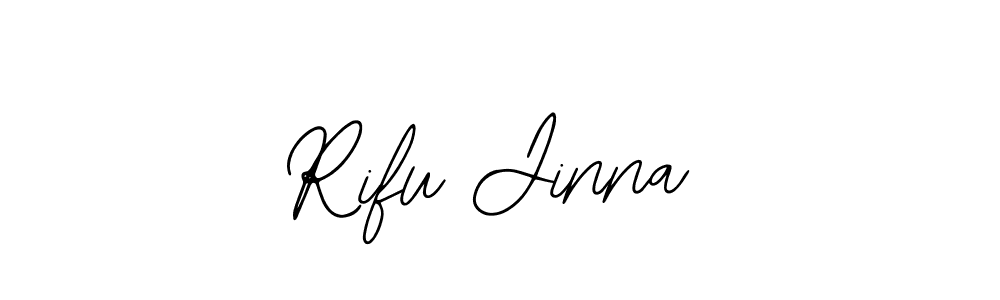 Make a beautiful signature design for name Rifu Jinna. With this signature (Bearetta-2O07w) style, you can create a handwritten signature for free. Rifu Jinna signature style 12 images and pictures png