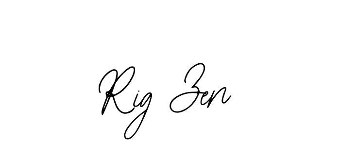 Once you've used our free online signature maker to create your best signature Bearetta-2O07w style, it's time to enjoy all of the benefits that Rig Zen name signing documents. Rig Zen signature style 12 images and pictures png
