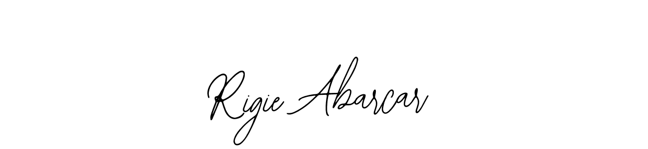 Design your own signature with our free online signature maker. With this signature software, you can create a handwritten (Bearetta-2O07w) signature for name Rigie Abarcar. Rigie Abarcar signature style 12 images and pictures png