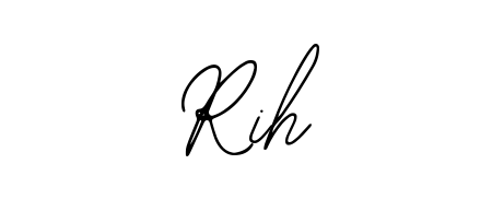 Get an exclusive digital autograph for Rih. The Bearetta-2O07w typeface captures the charm of real penmanship on paper. Rih signature style 12 images and pictures png