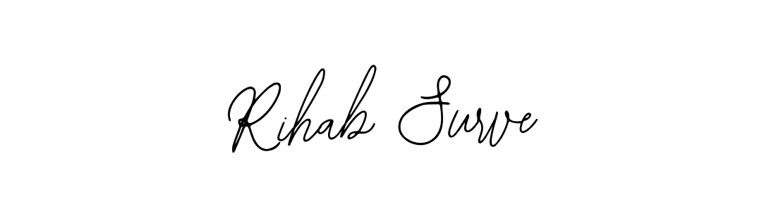 This is the best signature style for the Rihab Surve name. Also you like these signature font (Bearetta-2O07w). Mix name signature. Rihab Surve signature style 12 images and pictures png