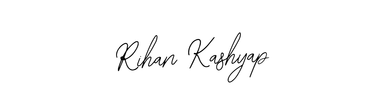 Also You can easily find your signature by using the search form. We will create Rihan Kashyap name handwritten signature images for you free of cost using Bearetta-2O07w sign style. Rihan Kashyap signature style 12 images and pictures png