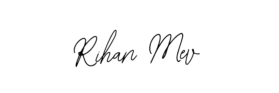 Here are the top 10 professional signature styles for the name Rihan Mev. These are the best autograph styles you can use for your name. Rihan Mev signature style 12 images and pictures png