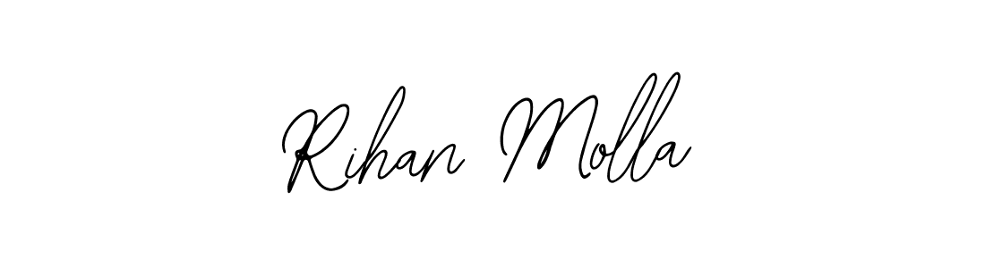 How to make Rihan Molla signature? Bearetta-2O07w is a professional autograph style. Create handwritten signature for Rihan Molla name. Rihan Molla signature style 12 images and pictures png