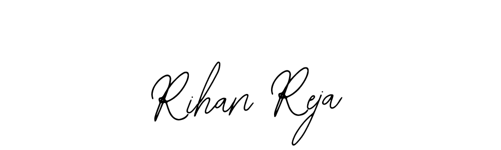 How to Draw Rihan Reja signature style? Bearetta-2O07w is a latest design signature styles for name Rihan Reja. Rihan Reja signature style 12 images and pictures png