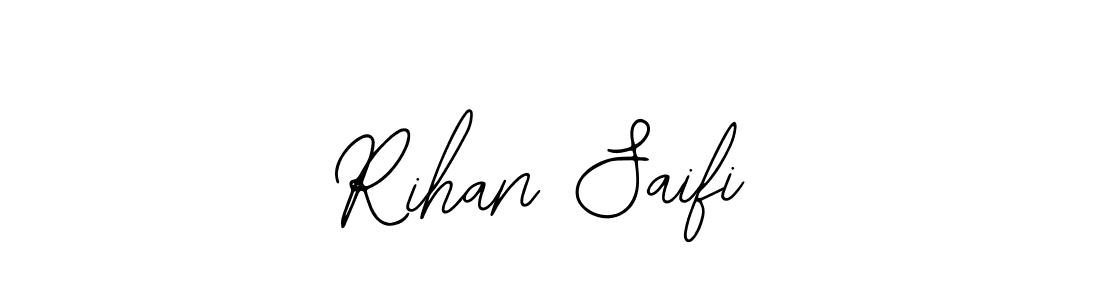 Once you've used our free online signature maker to create your best signature Bearetta-2O07w style, it's time to enjoy all of the benefits that Rihan Saifi name signing documents. Rihan Saifi signature style 12 images and pictures png