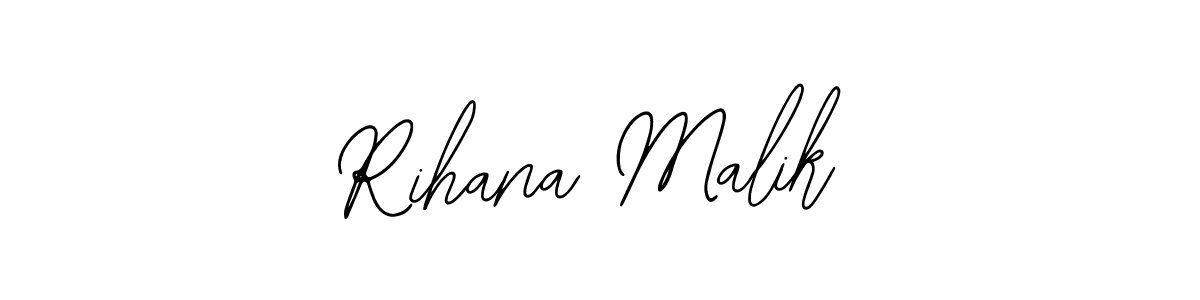 Use a signature maker to create a handwritten signature online. With this signature software, you can design (Bearetta-2O07w) your own signature for name Rihana Malik. Rihana Malik signature style 12 images and pictures png