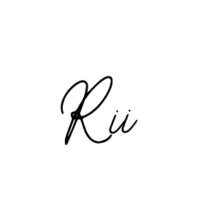 You should practise on your own different ways (Bearetta-2O07w) to write your name (Rii) in signature. don't let someone else do it for you. Rii signature style 12 images and pictures png