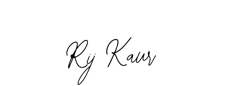 How to make Rij Kaur name signature. Use Bearetta-2O07w style for creating short signs online. This is the latest handwritten sign. Rij Kaur signature style 12 images and pictures png