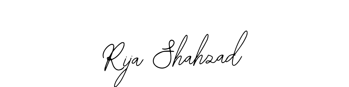Make a beautiful signature design for name Rija Shahzad. With this signature (Bearetta-2O07w) style, you can create a handwritten signature for free. Rija Shahzad signature style 12 images and pictures png