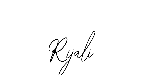 How to make Rijali signature? Bearetta-2O07w is a professional autograph style. Create handwritten signature for Rijali name. Rijali signature style 12 images and pictures png