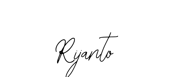 Also we have Rijanto name is the best signature style. Create professional handwritten signature collection using Bearetta-2O07w autograph style. Rijanto signature style 12 images and pictures png