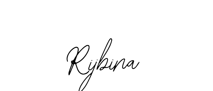 How to Draw Rijbina signature style? Bearetta-2O07w is a latest design signature styles for name Rijbina. Rijbina signature style 12 images and pictures png