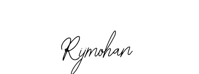 You should practise on your own different ways (Bearetta-2O07w) to write your name (Rijmohan) in signature. don't let someone else do it for you. Rijmohan signature style 12 images and pictures png