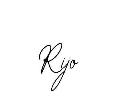 Make a beautiful signature design for name Rijo. With this signature (Bearetta-2O07w) style, you can create a handwritten signature for free. Rijo signature style 12 images and pictures png
