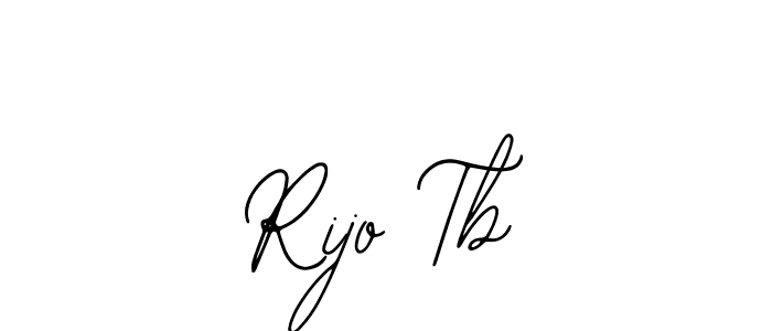 This is the best signature style for the Rijo Tb name. Also you like these signature font (Bearetta-2O07w). Mix name signature. Rijo Tb signature style 12 images and pictures png
