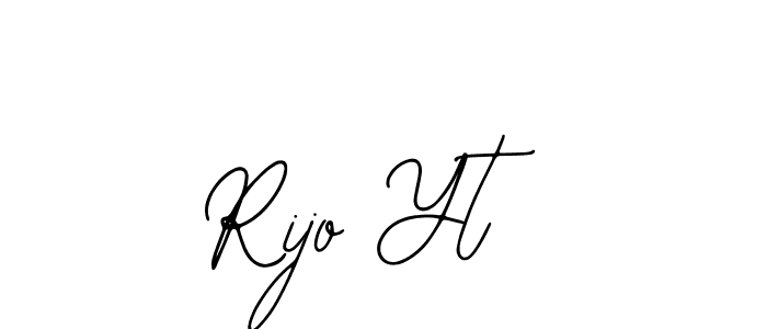 Create a beautiful signature design for name Rijo Yt. With this signature (Bearetta-2O07w) fonts, you can make a handwritten signature for free. Rijo Yt signature style 12 images and pictures png