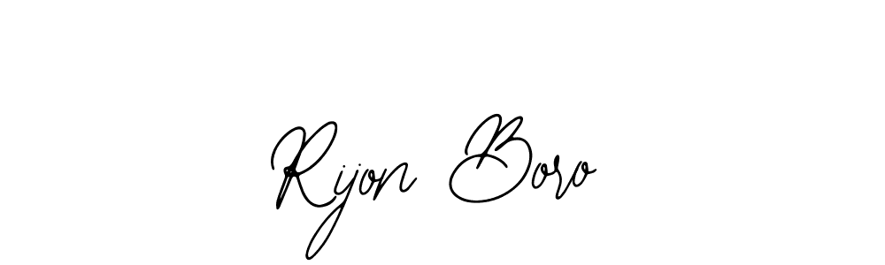 Rijon Boro stylish signature style. Best Handwritten Sign (Bearetta-2O07w) for my name. Handwritten Signature Collection Ideas for my name Rijon Boro. Rijon Boro signature style 12 images and pictures png
