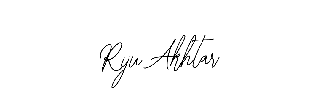 Riju Akhtar stylish signature style. Best Handwritten Sign (Bearetta-2O07w) for my name. Handwritten Signature Collection Ideas for my name Riju Akhtar. Riju Akhtar signature style 12 images and pictures png