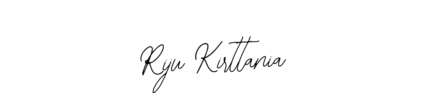 How to make Riju Kirttania signature? Bearetta-2O07w is a professional autograph style. Create handwritten signature for Riju Kirttania name. Riju Kirttania signature style 12 images and pictures png