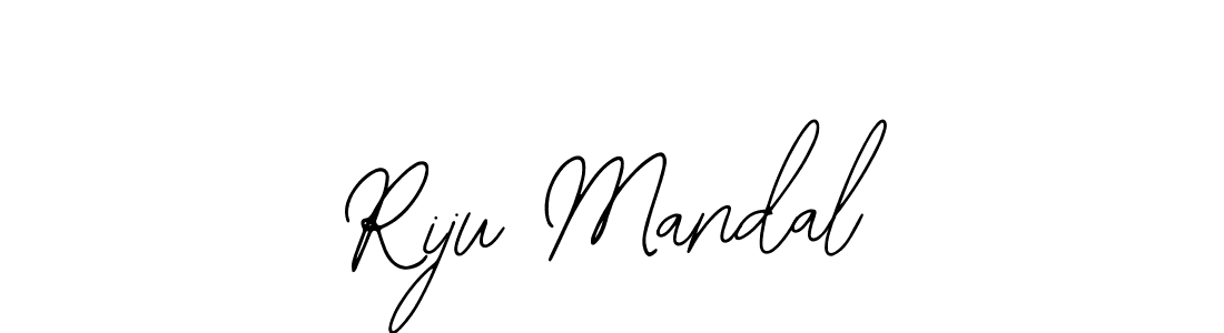 Design your own signature with our free online signature maker. With this signature software, you can create a handwritten (Bearetta-2O07w) signature for name Riju Mandal. Riju Mandal signature style 12 images and pictures png